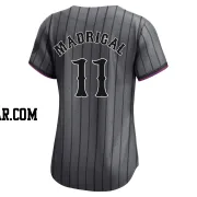 Nick Madrigal Women's New York Mets Limited Graphite 2024 City Connect Jersey