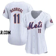 Nick Madrigal Women's New York Mets White Limited Home Jersey