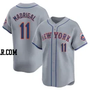 Nick Madrigal Youth New York Mets Gray Limited Away Jersey