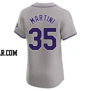 Nick Martini Men's Colorado Rockies Gray Elite Road Jersey