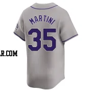 Nick Martini Men's Colorado Rockies Gray Limited Road Jersey