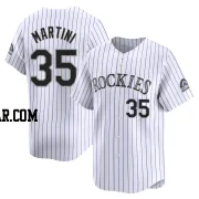 Nick Martini Youth Colorado Rockies White Limited Home Jersey