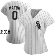 Nick Maton Women's Chicago White Sox White Authentic Home Jersey