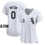 Nick Maton Women's Chicago White Sox White Limited Home Jersey
