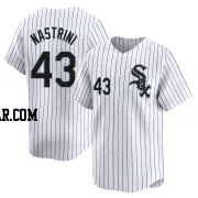 Nick Nastrini Men's Chicago White Sox White Limited Home Jersey