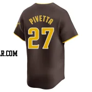 Nick Pivetta Men's San Diego Padres Brown Limited Away Jersey