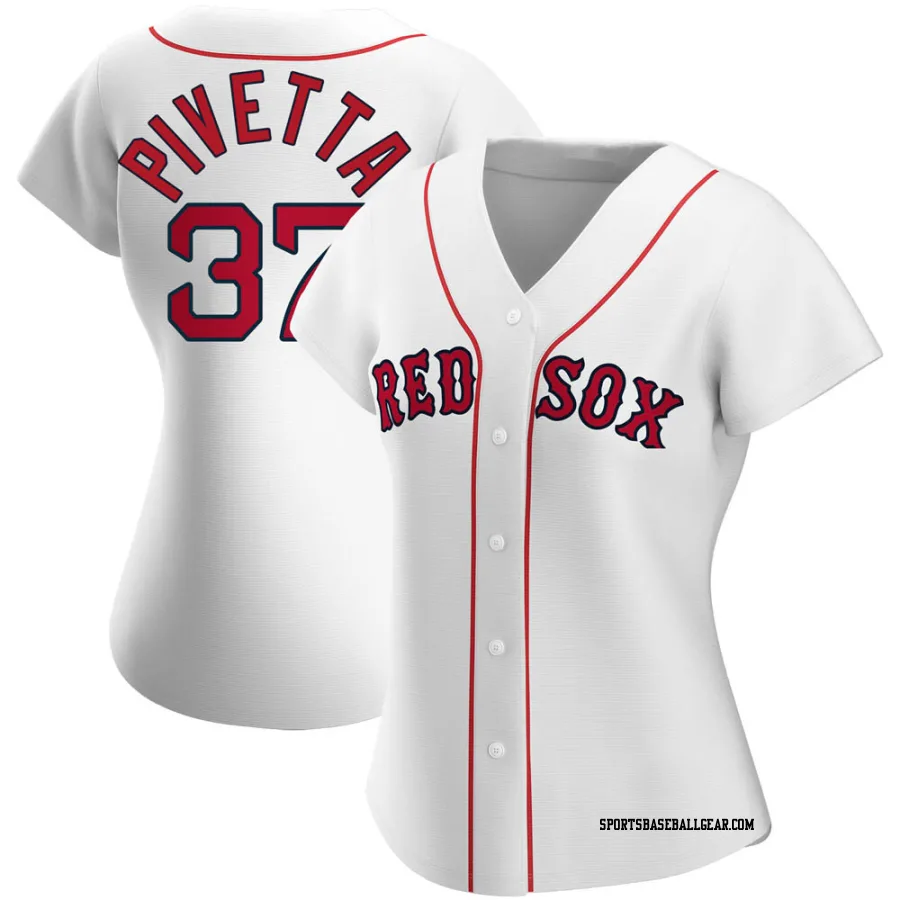 Nick Pivetta Women's Boston Red Sox White Replica Home Jersey