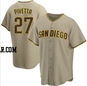 Nick Pivetta Youth San Diego Padres Sand/Brown Replica Alternate Jersey