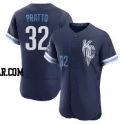 Nick Pratto Men's Kansas City Royals Navy Authentic 2022 City Connect Jersey