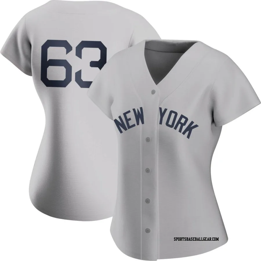 Nick Ramirez Women's New York Yankees Gray Replica 2021 Field of Dreams Jersey
