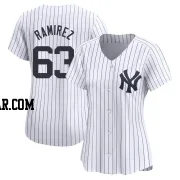 Nick Ramirez Women's New York Yankees White Limited Yankee Home Jersey