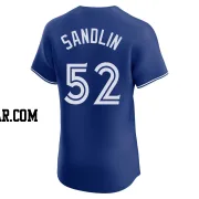 Nick Sandlin Men's Toronto Blue Jays Royal Elite Alternate Jersey