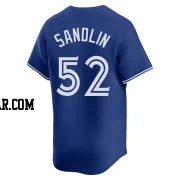 Nick Sandlin Men's Toronto Blue Jays Royal Limited Alternate Jersey