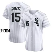 Nick Senzel Men's Chicago White Sox White Elite Home Jersey