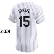 Nick Senzel Men's Chicago White Sox White Elite Home Jersey