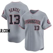 Nick Senzel Men's Washington Nationals Gray Limited Road Jersey