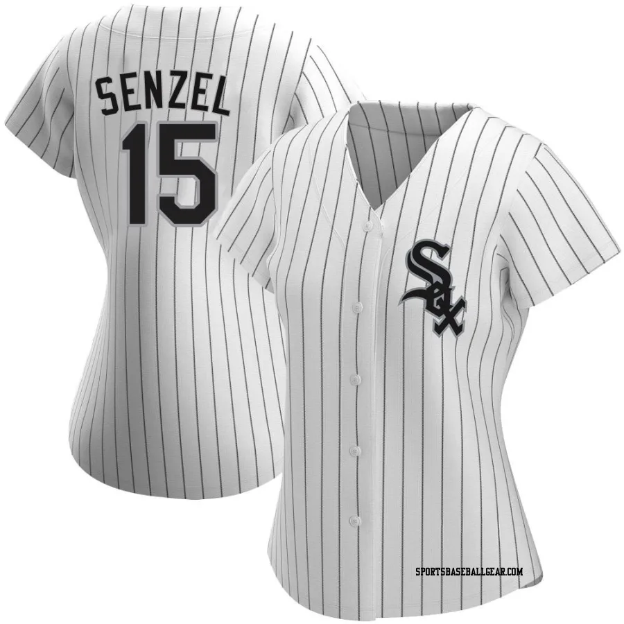 Nick Senzel Women's Chicago White Sox White Authentic Home Jersey
