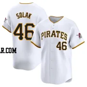 Nick Solak Youth Pittsburgh Pirates White Limited Home Jersey
