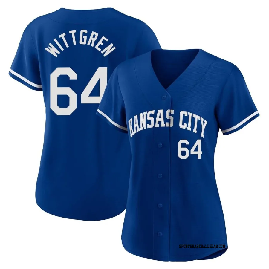 Nick Wittgren Men's Kansas City Royals Royal Replica 2022 Alternate Jersey