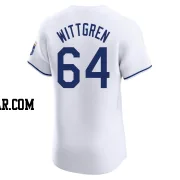 Nick Wittgren Men's Kansas City Royals White Elite Home Jersey
