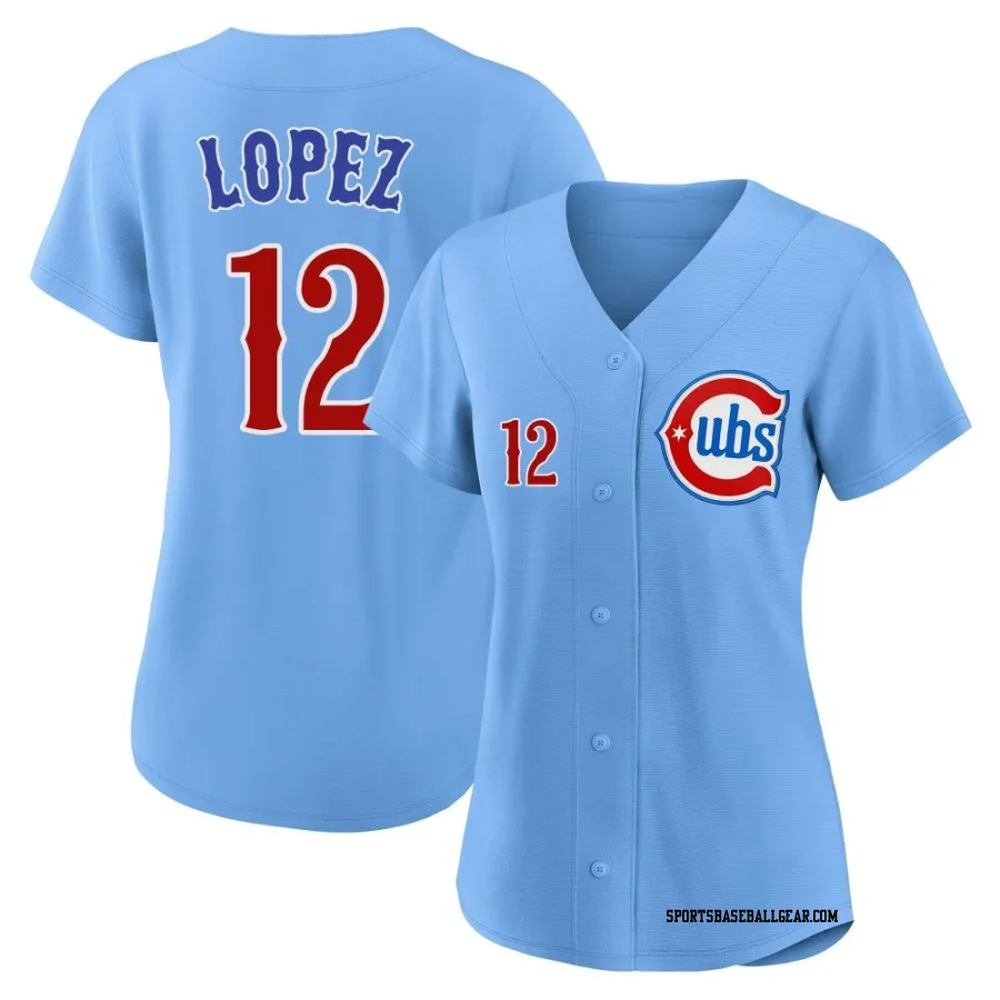 Nicky Lopez Women's Chicago Cubs Royal Limited 2nd Alternate Jersey