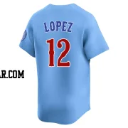 Nicky Lopez Youth Chicago Cubs Royal Limited 2nd Alternate Jersey