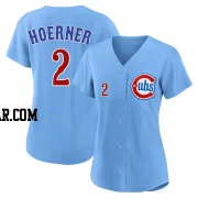Nico Hoerner Women's Chicago Cubs Royal Limited 2nd Alternate Jersey
