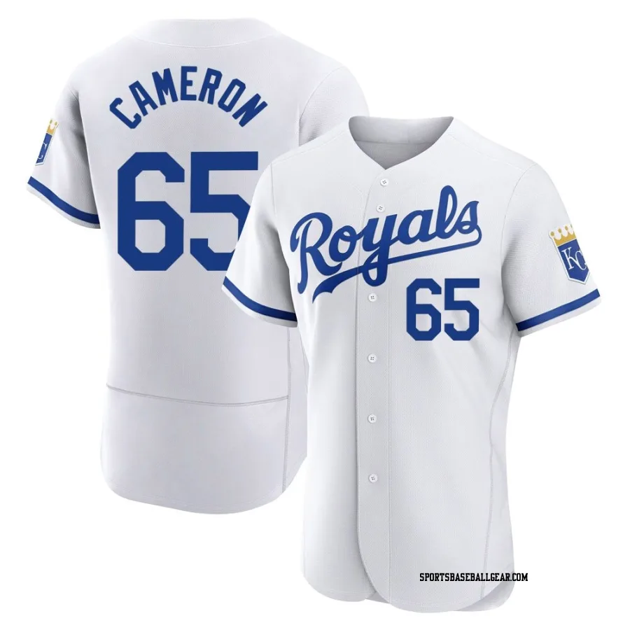 Noah Cameron Men's Kansas City Royals White Authentic 2022 Home Jersey