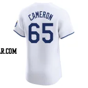 Noah Cameron Men's Kansas City Royals White Elite Home Jersey