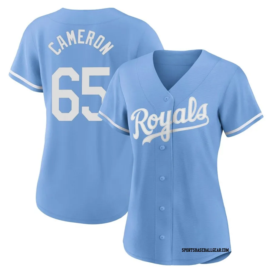 Noah Cameron Women's Kansas City Royals Light Blue Replica 2022 Alternate Jersey