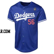Noah Davis Men's Los Angeles Dodgers Royal Limited Alternate 2024 World Series Jersey