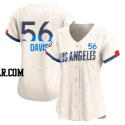 Noah Davis Women's Los Angeles Dodgers Cream Limited 2024 City Connect Jersey