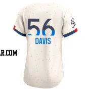 Noah Davis Women's Los Angeles Dodgers Cream Limited 2024 City Connect Jersey
