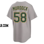 Noah Murdock Youth Oakland Athletics Gray Replica Away 2.0 Jersey