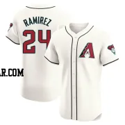 Noe Ramirez Men's Arizona Diamondbacks Cream Elite Home Jersey
