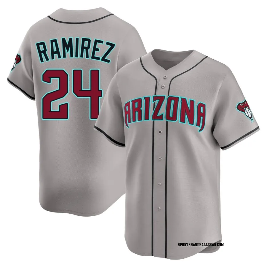 Noe Ramirez Youth Arizona Diamondbacks Gray Limited Alternate Jersey