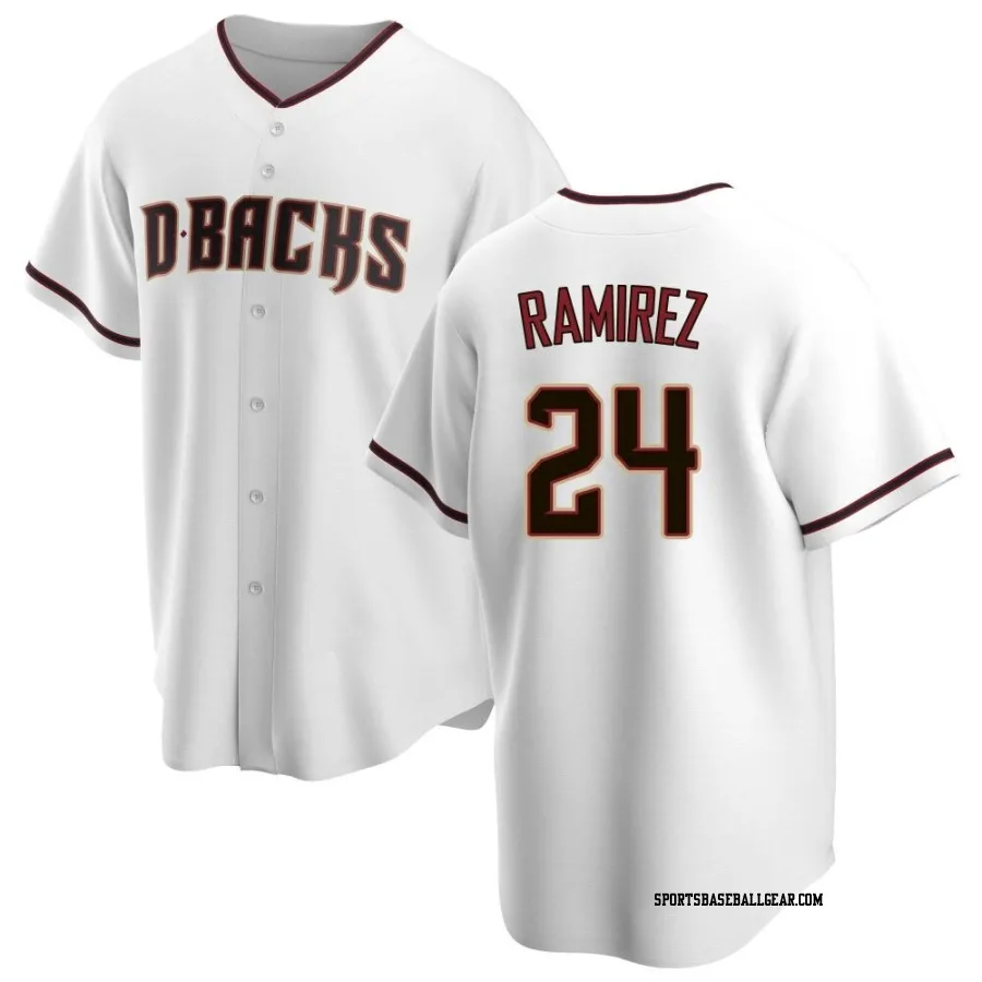 Noe Ramirez Youth Arizona Diamondbacks White Replica Home Jersey