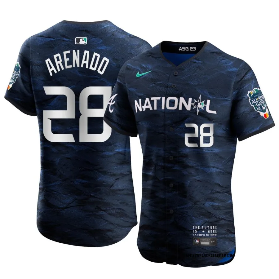Nolan Arenado Youth St. Louis Cardinals Royal Elite National League Game Vapor Premier 2023 All-Star Jersey
