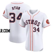 Nolan Ryan Men's Houston Astros White Elite Home Jersey