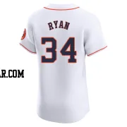 Nolan Ryan Men's Houston Astros White Elite Home Jersey