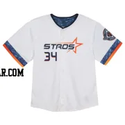 Nolan Ryan Toddler Houston Astros White Limited 2025 City Connect Jersey
