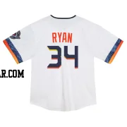 Nolan Ryan Toddler Houston Astros White Limited 2025 City Connect Jersey