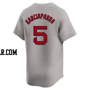 Nomar Garciaparra Youth Boston Red Sox Gray Limited Away Jersey