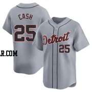 Norm Cash Youth Detroit Tigers Gray Limited Road Jersey