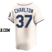 Norm Charlton Youth Seattle Mariners Cream Limited Alternate Jersey