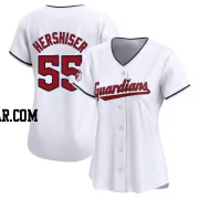 Orel Hershiser Women's Cleveland Guardians White Limited Home Jersey