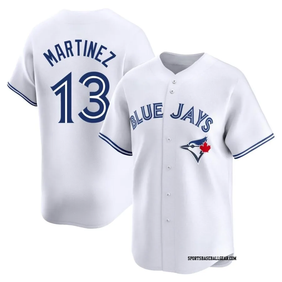 Orelvis Martinez Men's Toronto Blue Jays White Limited Home Jersey