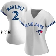 Orelvis Martinez Women's Toronto Blue Jays White Authentic Home Jersey