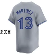Orelvis Martinez Youth Toronto Blue Jays Gray Limited Away Jersey