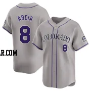 Orlando Arcia Men's Colorado Rockies Gray Limited Road Jersey